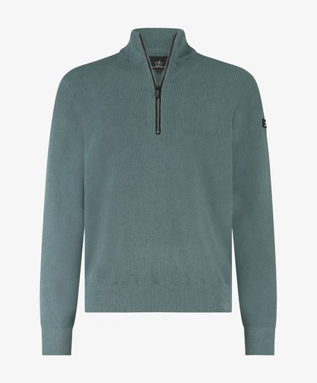 Bluefields Half Zip Trui Effen