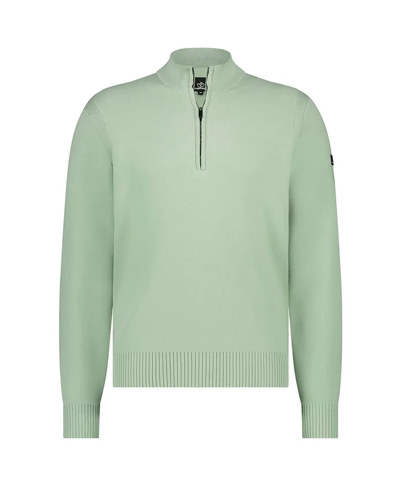 Bluefields Half Zip Trui Effen