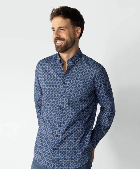 Bluefields Overhemd Allover Print