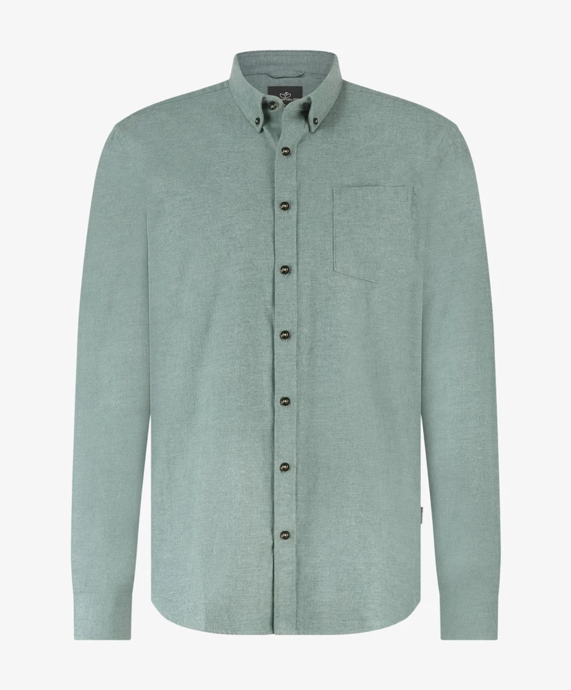 Bluefields Overhemd Plain Twill
