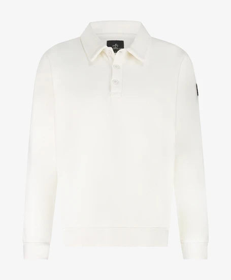 Bluefields Polo Sweatshirt Effen