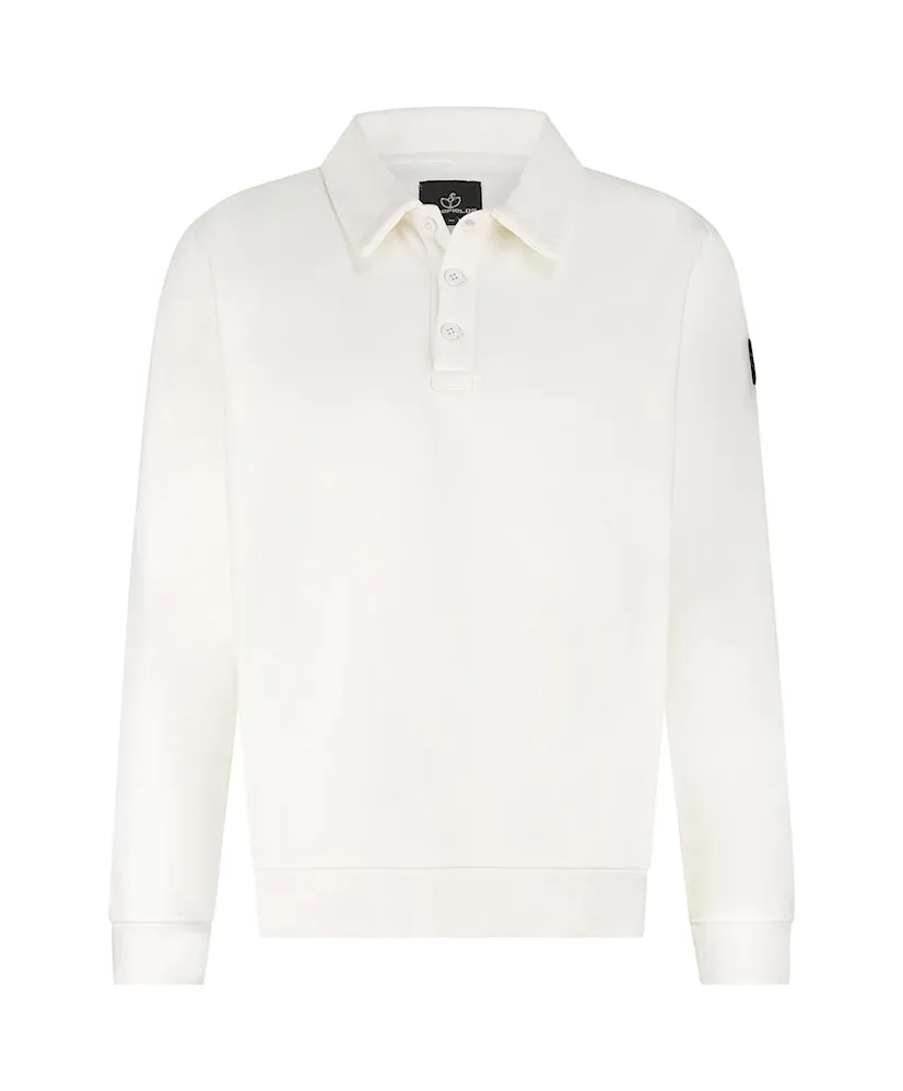 Bluefields Polo Sweatshirt Effen