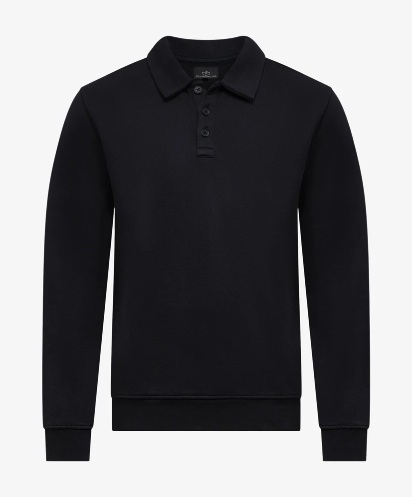 Bluefields Polo Sweatshirt Effen