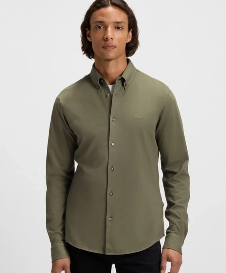 BOSS Overhemd Myjersey_M Slim Fit