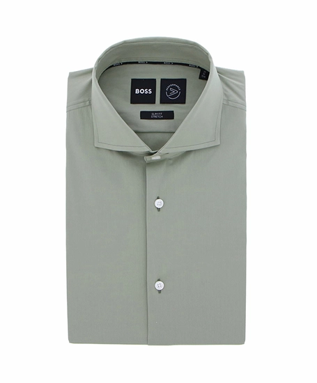 BOSS Overhemd P-HANK-spread-C1-222 Slim Fit