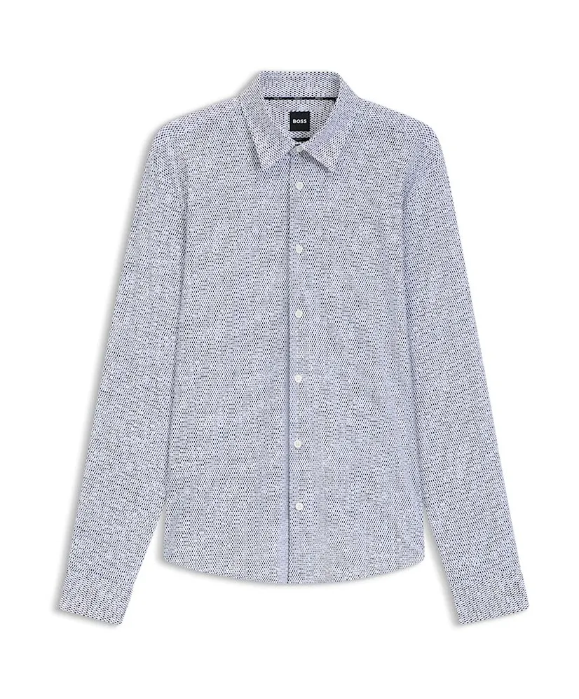 BOSS Overhemd P-ROAN-kent-C1-233 Slim Fit