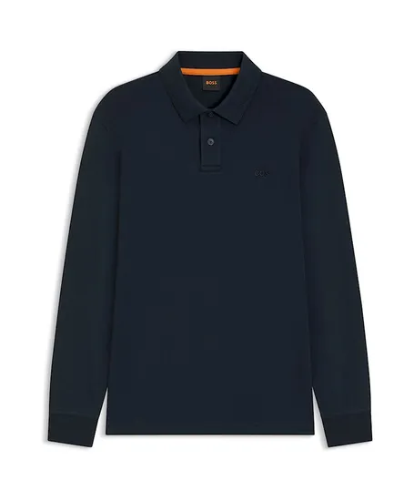 BOSS Polo Pe_interlock_long