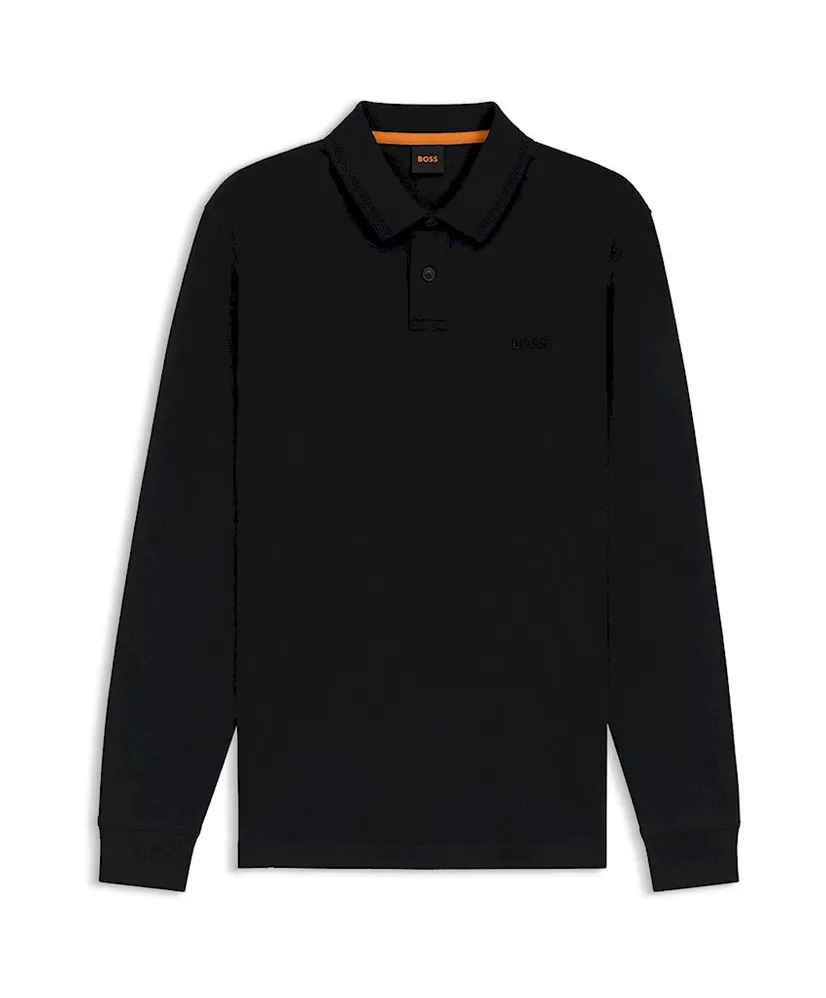 BOSS Polo Pe_interlock_long