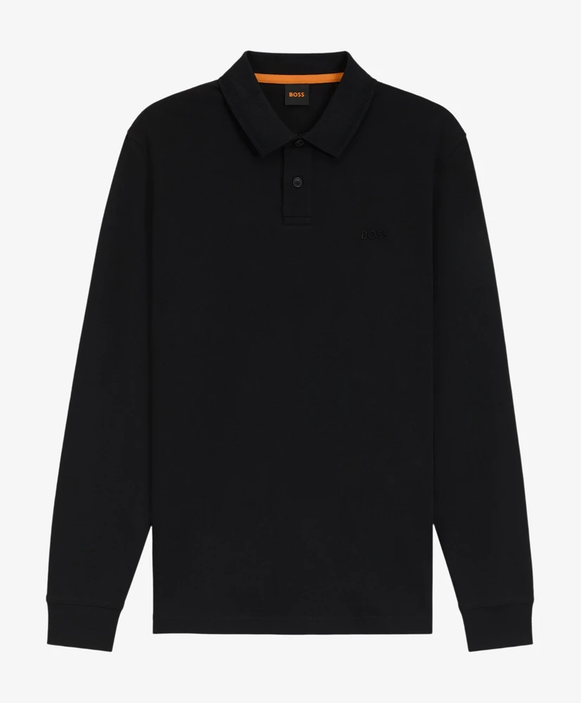 BOSS Polo Pe_interlock_long