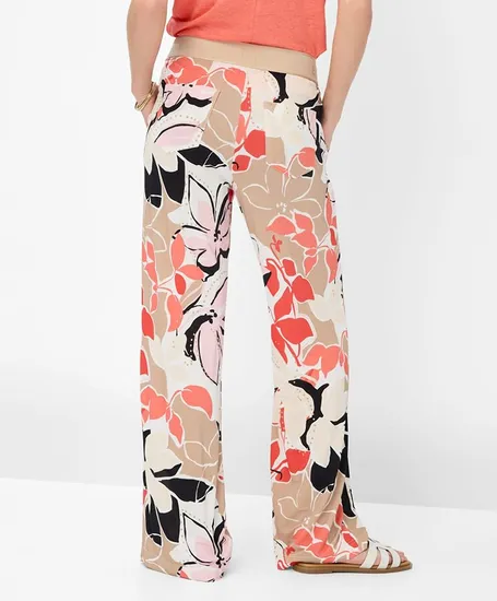 BRAX Broek Allover Print