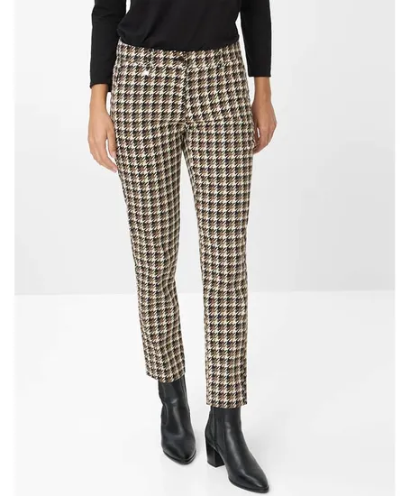 BRAX Broek Style Maron S Geruit