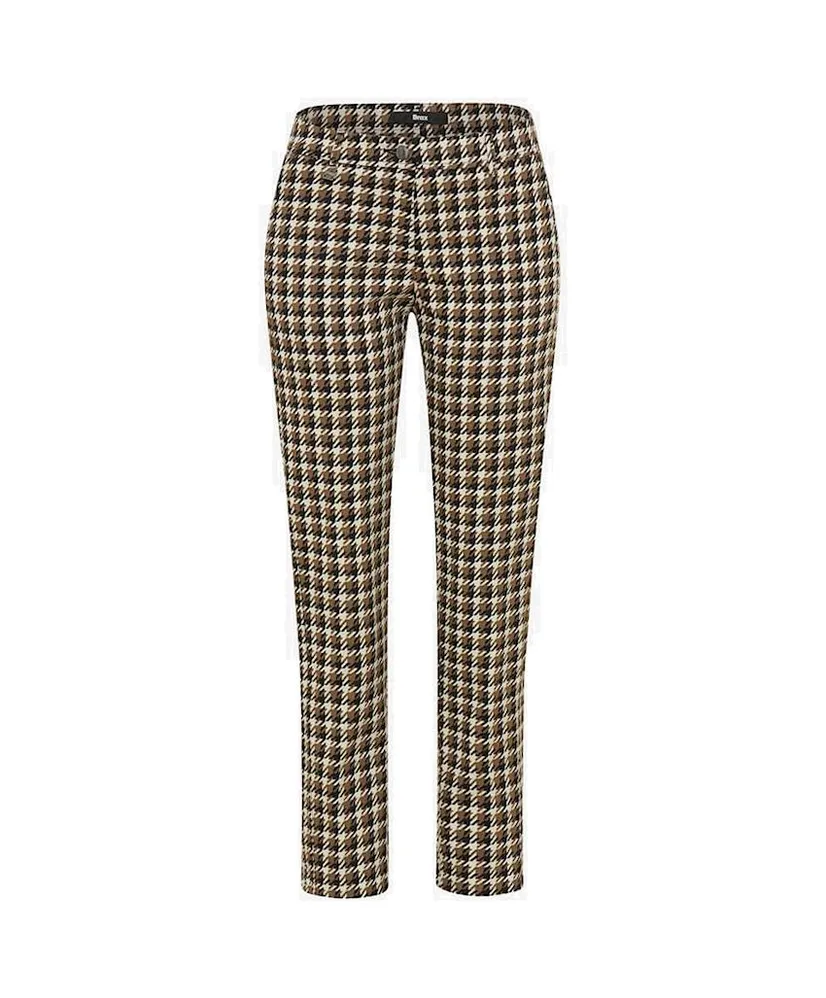 BRAX Broek Style Maron S Geruit