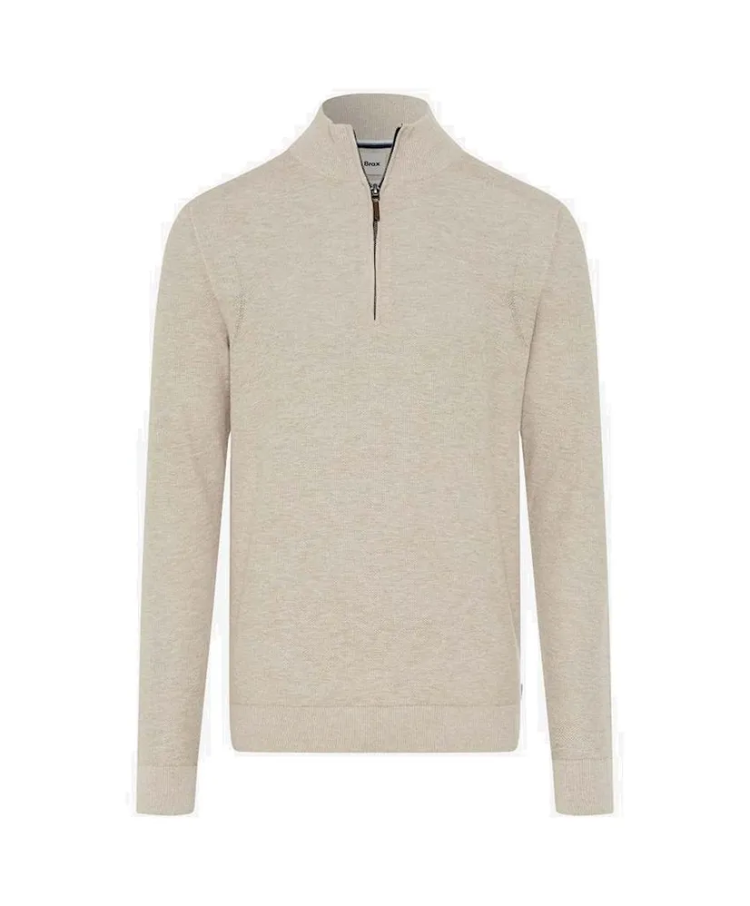 BRAX Half Zip Trui Steffen