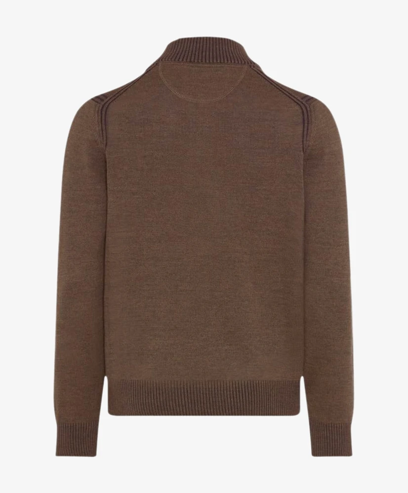 BRAX Half Zip Trui Steffen