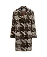 BRAX Mantel Davos Allover Print