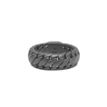 Buddha to Buddha Ben Small Ring Black Rhodium Silv