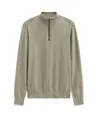 Bugatti Half Zip Trui Effen