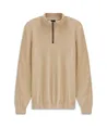 Bugatti Half Zip Trui Effen