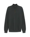 Bugatti Half Zip Trui Effen