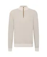 Bugatti Half Zip Trui Gemêleerd