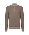 Bugatti Half Zip Trui Gemêleerd