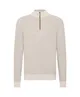 Bugatti Half Zip Trui Gemêleerd