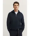 Bugatti Half Zip Trui Rib