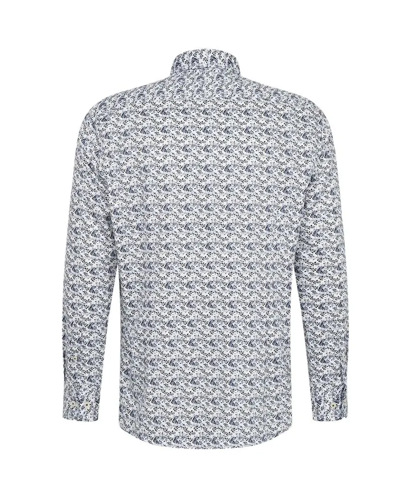 Bugatti Overhemd Allover Print