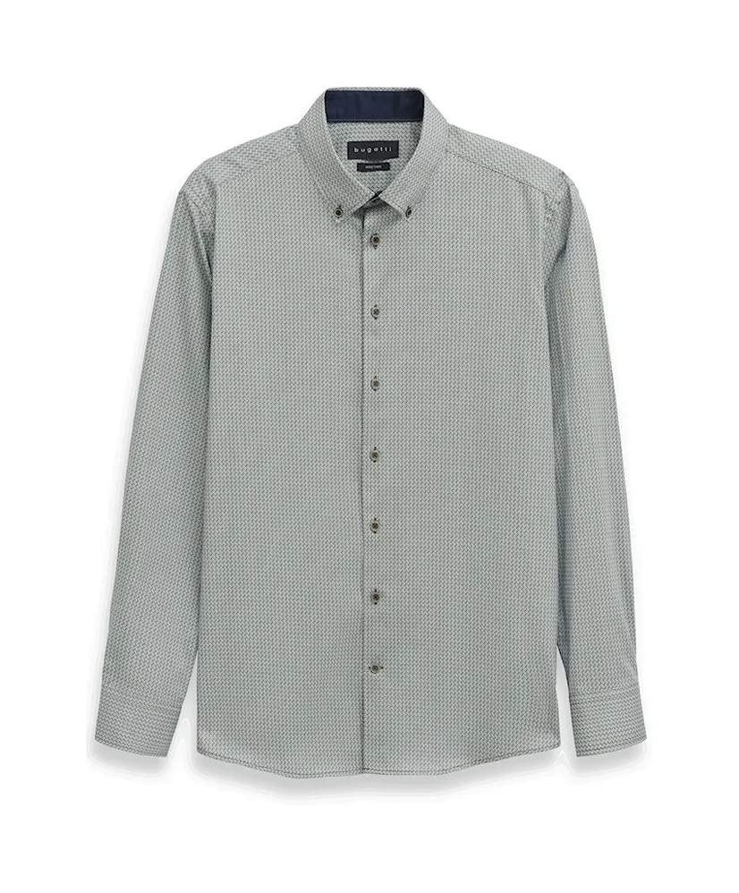 Bugatti Overhemd Overall Print