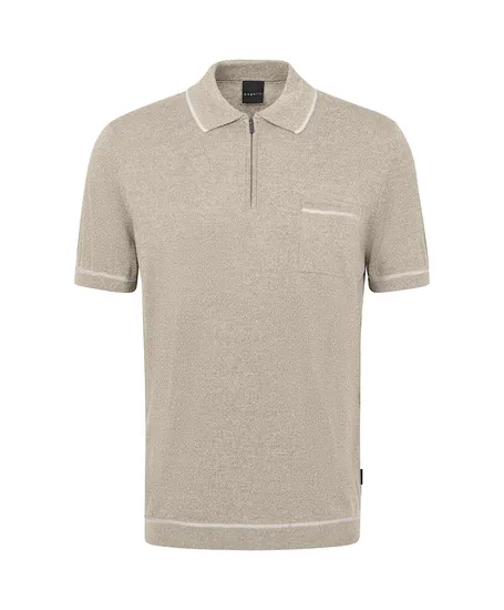 Bugatti Polo Zip Knit
