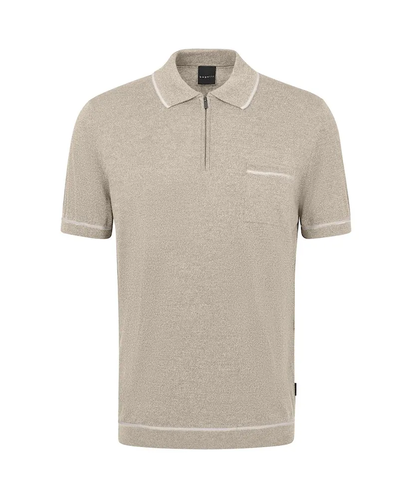 Bugatti Polo Zip Knit