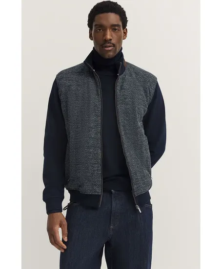 Bugatti Vest Herringbone