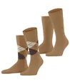 Burlington Sokken Everyday Argyle Mix 2-Pack