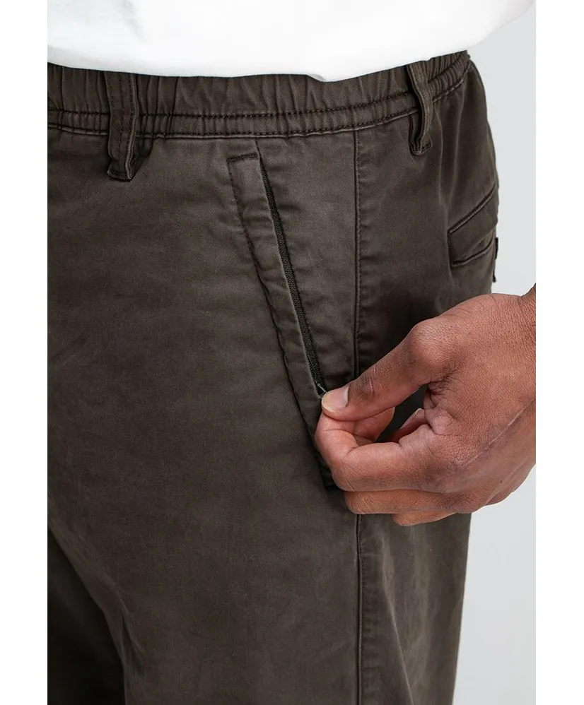 Butcher of Blue Chino Broek Tristan Sateen