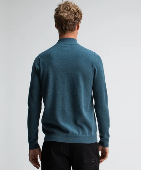 Butcher of Blue Half Zip Trui Clifden