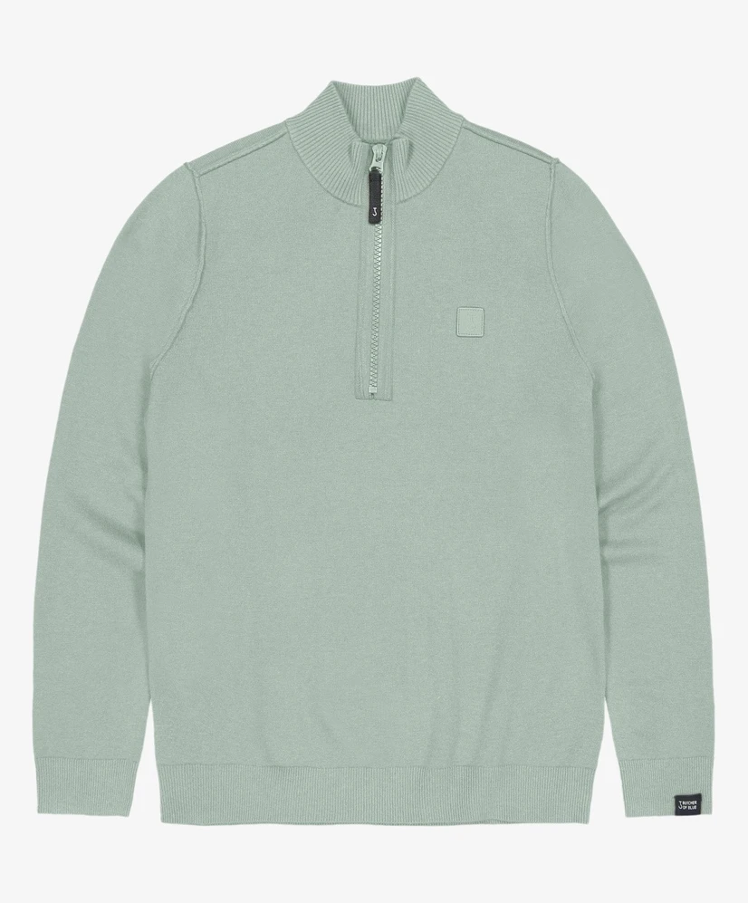 Butcher of Blue Half Zip Trui Clifden