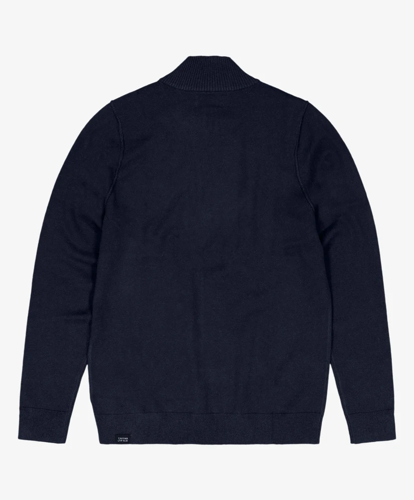 Butcher of Blue Half Zip Trui Clifden