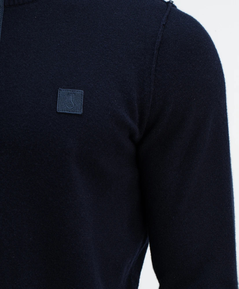 Butcher of Blue Half Zip Trui Clifden