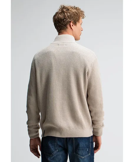 Butcher of Blue Half Zip Trui Galway