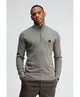 Butcher of Blue Half Zip Trui Structure