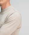Butcher of Blue Mock Neck Trui Clifden