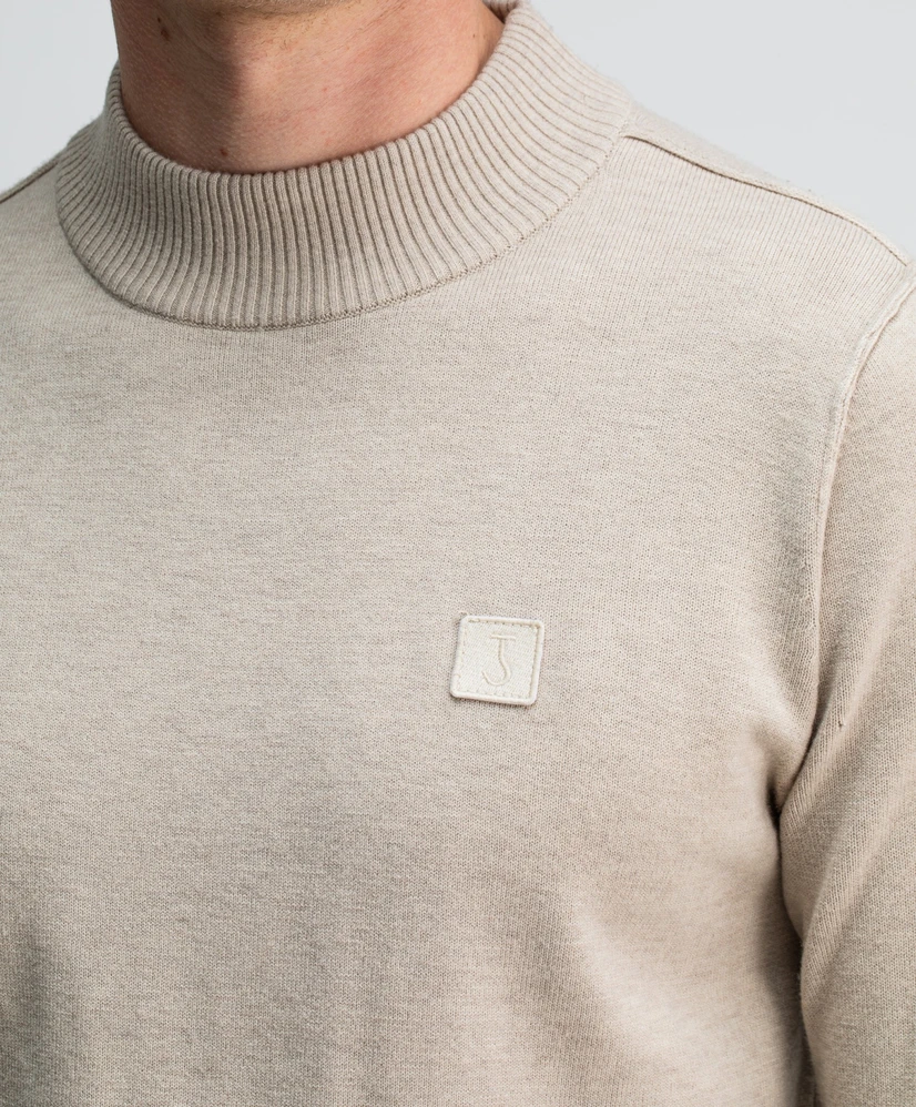 Butcher of Blue Mock Neck Trui Clifden