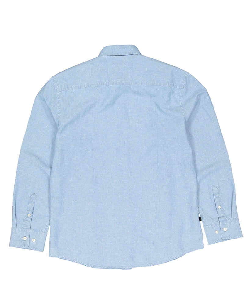 Butcher of Blue overhemd Aiden Chambray