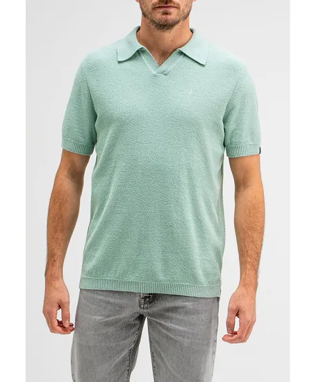 Butcher of Blue Polo Boucle