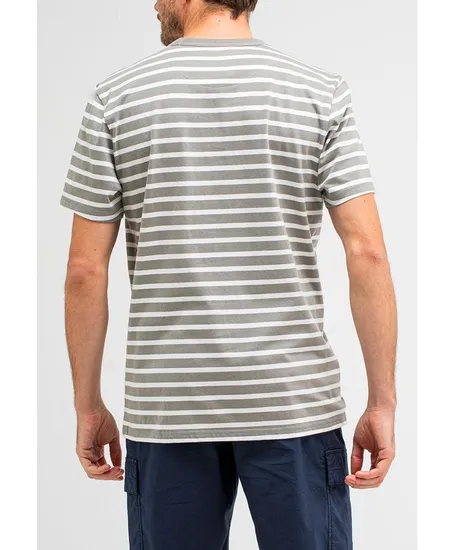 Butcher of Blue T-shirt Gestreept