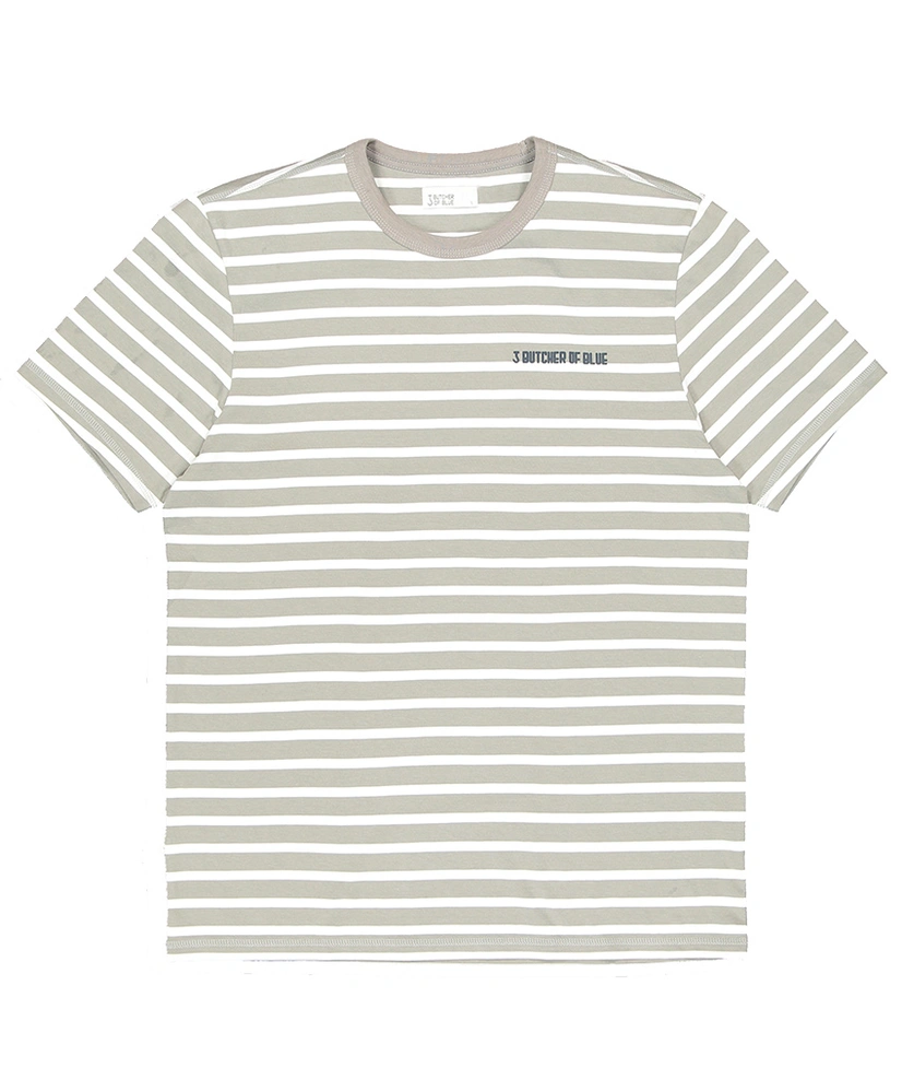 Butcher of Blue T-shirt Gestreept