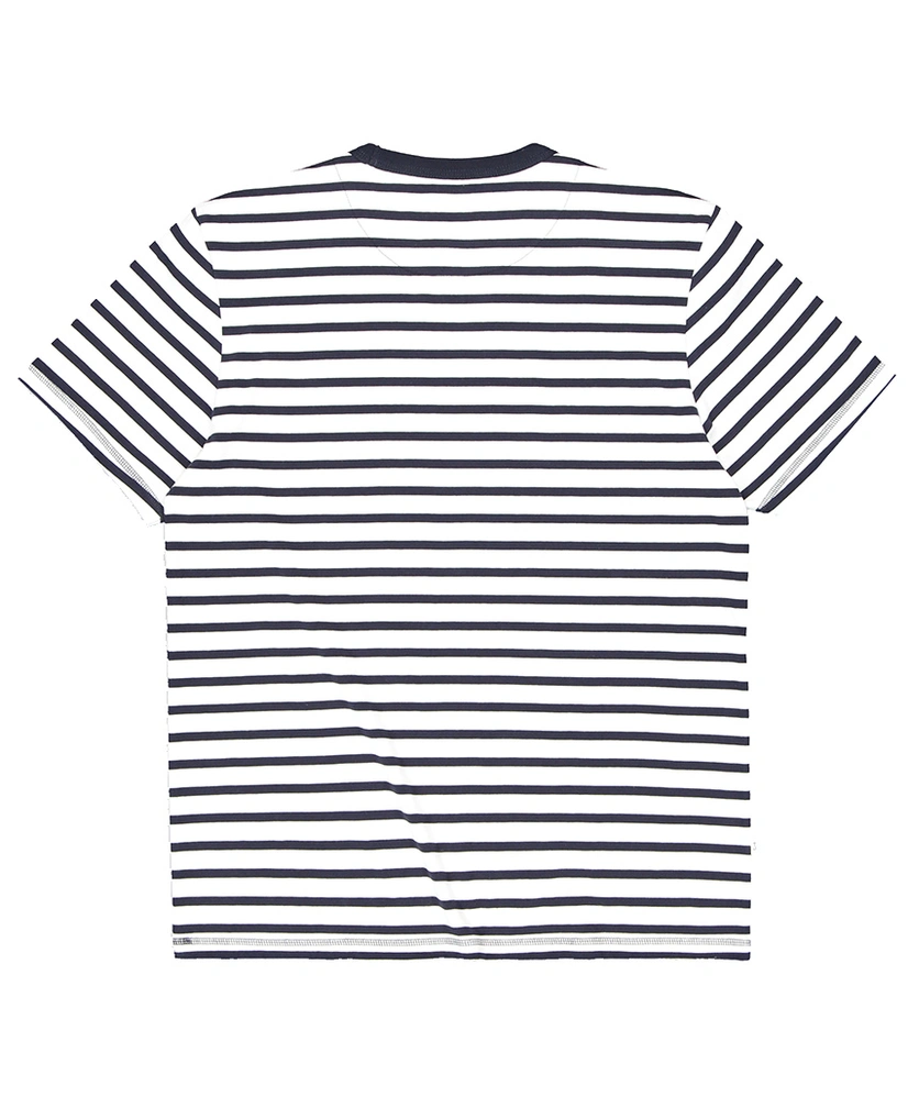 Butcher of Blue T-shirt Gestreept