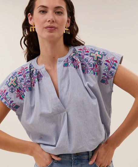 by-bar Blouse Amie Embroidery