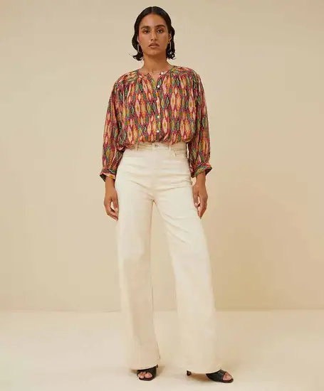 by-bar Blouse Lucy Summer Ikat