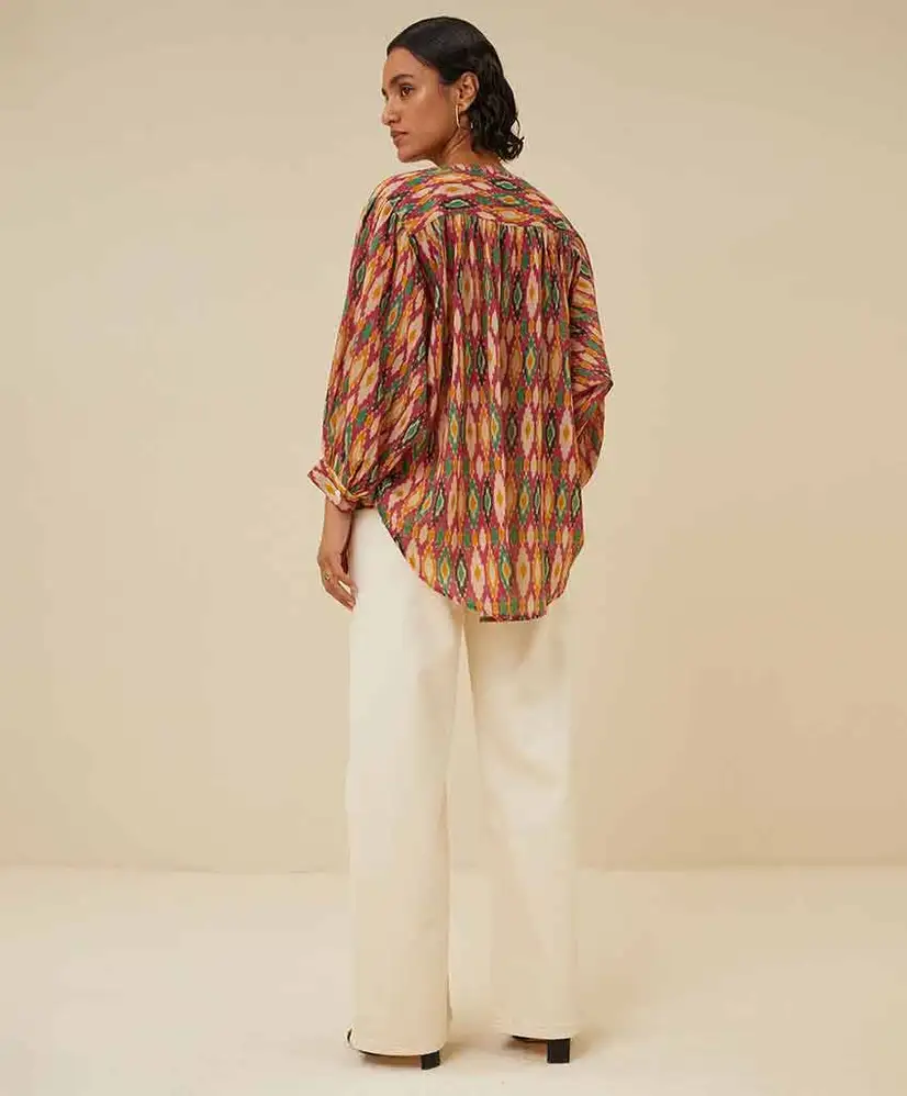 by-bar Blouse Lucy Summer Ikat